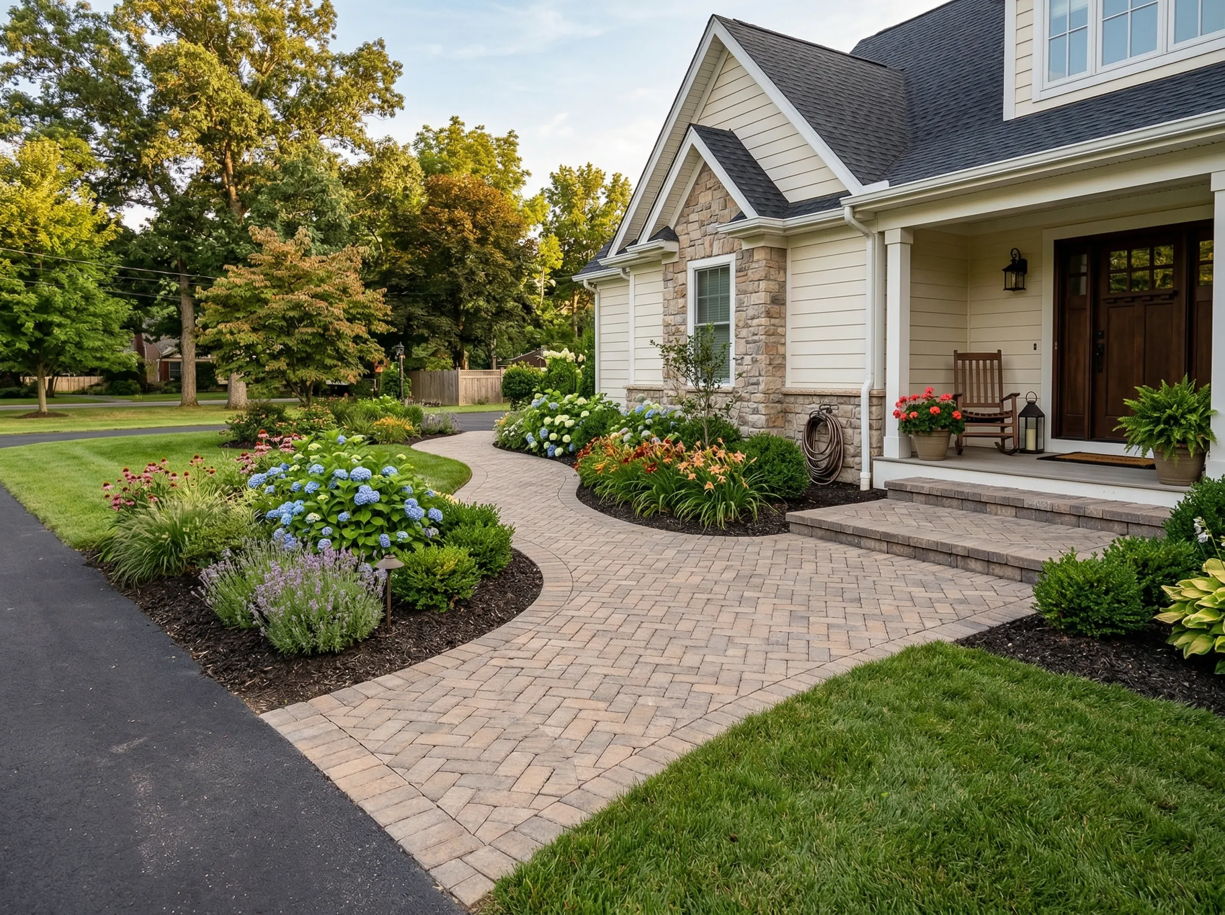 Lenexa backyard oasis creation