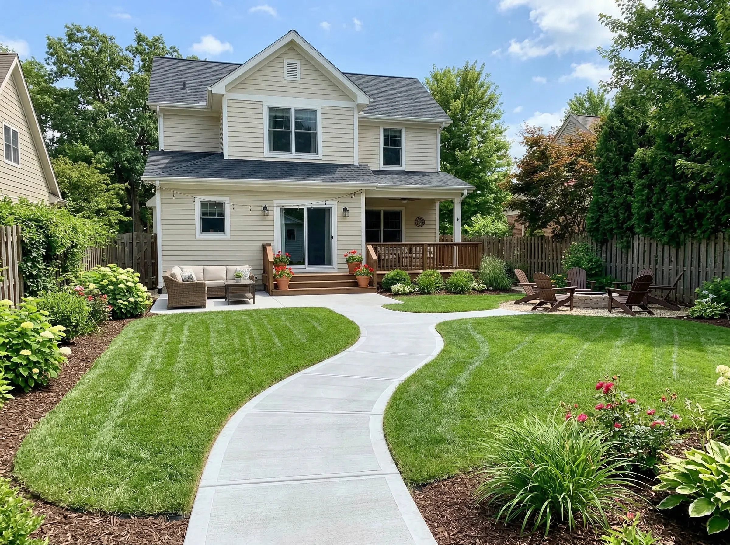 Hardscaping and landscaping in Lenexa KS